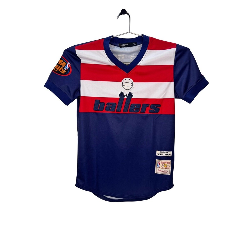 Hudson Outerwear Ballers Jersey NMA Finals 2017 Graphic Tee Medium